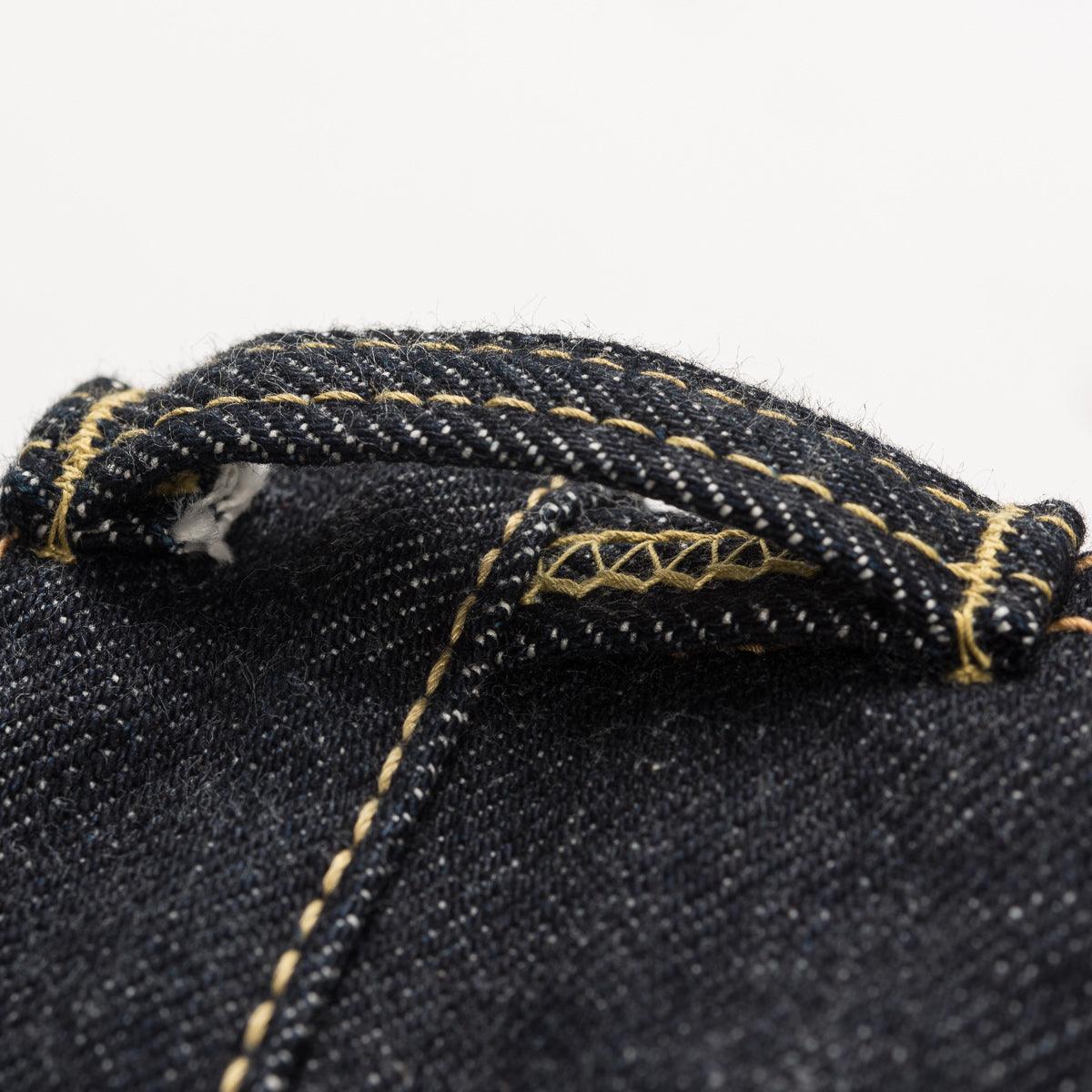 IH-666S-21 - 21oz Selvedge Denim Slim Straight Cut Jeans - Indigo - Image 15